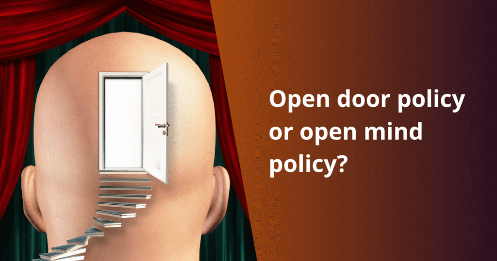 open door policy or open mind policy 1200x630